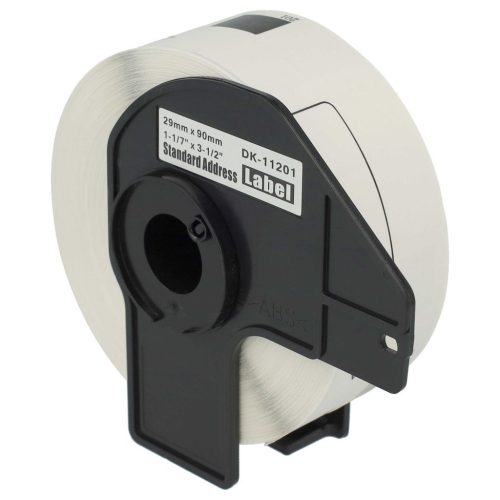 VHBW Brother DK-11201 Label - 29mm x 90mm + Holder