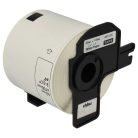 VHBW Brother DK-11202 Label Maker - 62mm x 100mm + Holder