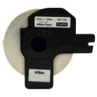 VHBW Brother DK-11202 Label Maker - 62mm x 100mm + Holder