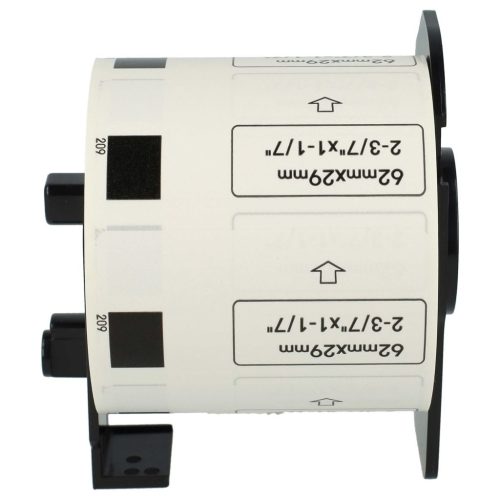 VHBW Brother DK-11209 Label - 62mm x 29mm + Holder