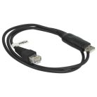 VHBW Programmierkabel Kenwood TK-7100, TK-7150, TK-7160, TK-7180 Radio