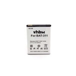   VHBW Mobile Phone Battery for Acer BAT-311, BAT-311 1ICP5/43/55, KT.0010S.011 - 1400 mAh 3.7 V Li-Ion - Smartphone Battery