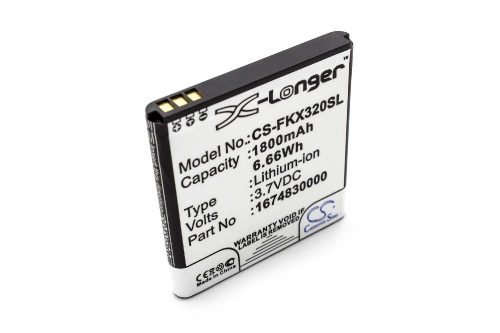 VHBW GPS Akku Falk 1674830000 - 1800 mAh 3,7 V Li-Ion