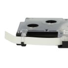 VHBW Casio XR-6WE1 Etikettenband, 6mm, Schwarz-Weiß