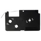 VHBW Casio XR-6WE1 Etikettenband, 6mm, Schwarz-Weiß