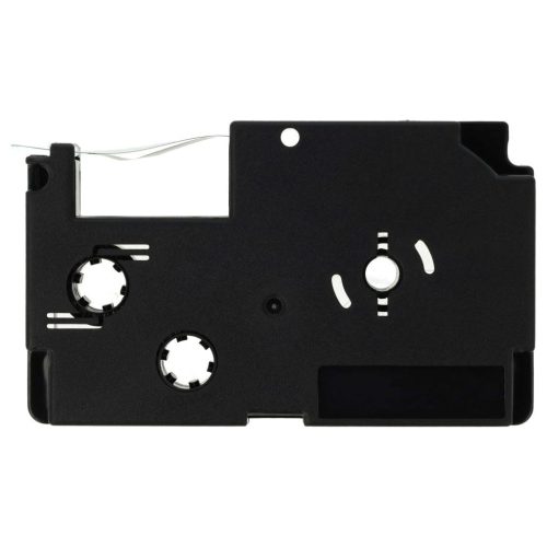 VHBW Casio XR-6GN1, XR-6GN Etikettenband - 6 mm, Schwarz-Grün