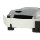 VHBW Casio XR-12WE Etikettenband, 12 mm, Schwarz-Weiß