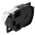 VHBW Casio XR-12BU Etikettenband - 12 mm, Schwarz-Blau