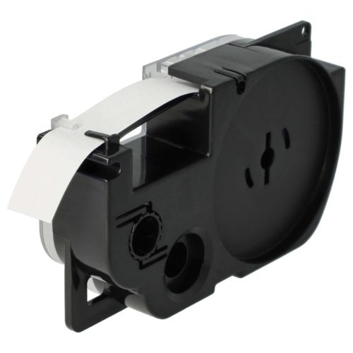 VHBW Casio XR-12BU Etikettenband - 12 mm, Schwarz-Blau