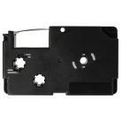 VHBW Casio XR-18WE Label Tape, 18 mm, Black-White, PET+RESIN