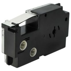   VHBW Casio XR-12GN, XR-12GN1 Etikettenband - 12 mm, Schwarz-Grün