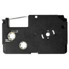 VHBW Casio XR-12GN, XR-12GN1 Etikettenband - 12 mm, Schwarz-Grün