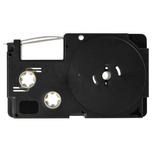 VHBW Casio XR-18RD1 Etikettenband, 18 mm, Schwarz-Rot, PET+HARZ