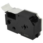 VHBW Casio XR-24X Etikettenband - 24 mm, Schwarz-Transparent