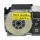 VHBW Casio XR-24YW1 Etikettenband, 24 mm, Schwarz-Gelb