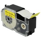 VHBW Casio XR-24YW1 Etikettenband, 24 mm, Schwarz-Gelb