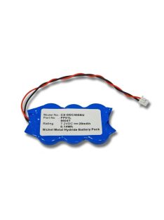   Számítógép BIOS akkumulátor  Dell 6P466, PP01L, 9604T, B-4002 típusokhoz – 20 mAh 7,2 V NiMH