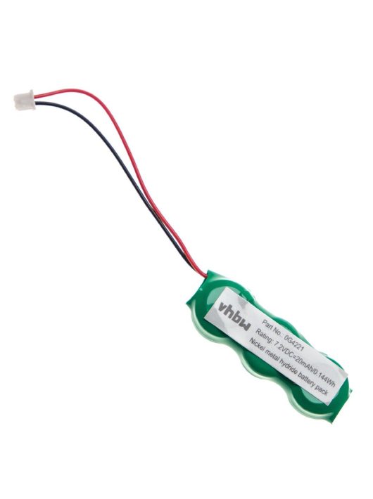 Számítógép BIOS akkumulátor  Dell 3R459, 0G4221, 3E158-hoz – 20 mAh 7,2 V NiMH