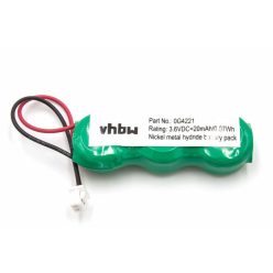   VHBW Computer BIOS Battery for Symbol MC30, MC3000 - 20 mAh 7.2 V NiMH