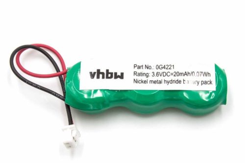 Számítógép BIOS akkumulátor  Symbol MC30, MC3000 - 20 mAh 7,2 V NiMH