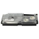 VHBW Casio XR-6SR1 Label Tape, 6 mm, Black-Silver
