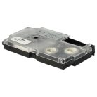 VHBW Casio XR-6SR1 Label Tape, 6 mm, Black-Silver