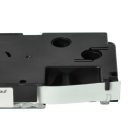 VHBW Casio XR-9GN1 Etikettenband - 9 mm, Schwarz-Grün