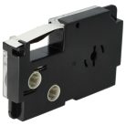 VHBW Casio XR-9BU1 Etikettenband, 9 mm, Schwarz-Blau