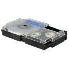 VHBW Casio XR-9BU1 Etikettenband, 9 mm, Schwarz-Blau