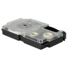 VHBW Casio XR-9SR1 Etikettenband - 9 mm, Schwarz-Silber