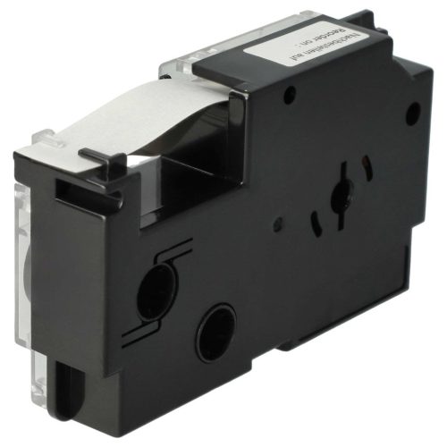 VHBW Casio XR-12X1 Label Tape, 12 mm, Black-Clear