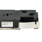 VHBW Casio XR-12YW1 Etikettenband, 12 mm, Schwarz-Gelb