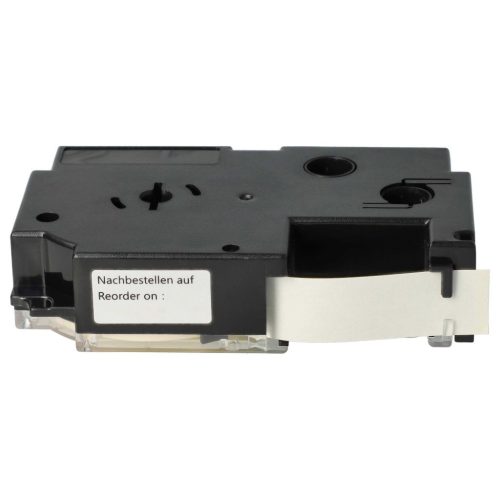 VHBW Casio XR-12YW1 Etikettenband, 12 mm, Schwarz-Gelb