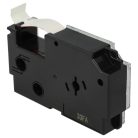 VHBW Casio XR-12WER1 Etikettenband, 12 mm, Rot-Weiß