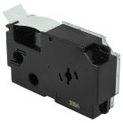 VHBW Casio XR-18GN, XR-18GN1 Etikettenband, 18 mm, Schwarz-Grün, PET+HARZ