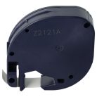 VHBW Dymo S0721520, 91200 Label Tape - 12 mm, Black-White