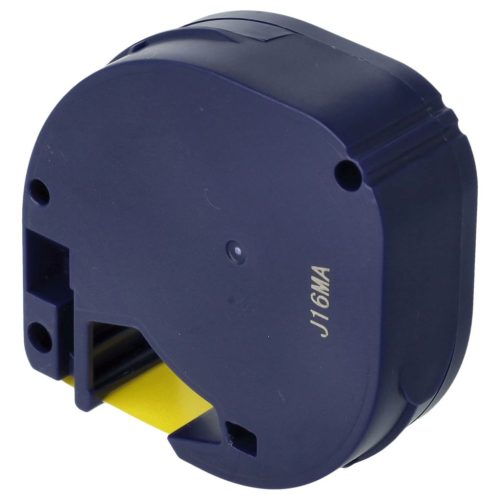 VHBW Dymo 91202 Label Tape - 12mm, Black-Yellow