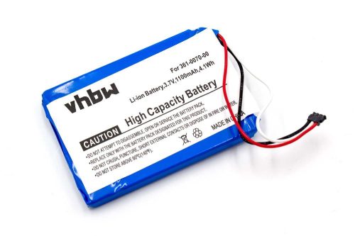 VHBW GPS Akku 361-00070-01, 361-00070-00 - 1100 mAh 3,7 V Li-Ion