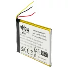 VHBW E-Book Akku LIS1476, 1-853-104-11, LIS1476MHPPC(SY6) - 700 mAh 3,7 V Li-Polymer