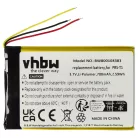 VHBW E-Book Akku LIS1476, 1-853-104-11, LIS1476MHPPC(SY6) - 700 mAh 3,7 V Li-Polymer