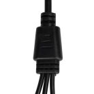 VHBW 3-RCA USB-Kabel, kompatibel mit HDD-Playern AV-Kabel, AV-Stereo-Systeme - Dreifach RCA-USB 2.0,