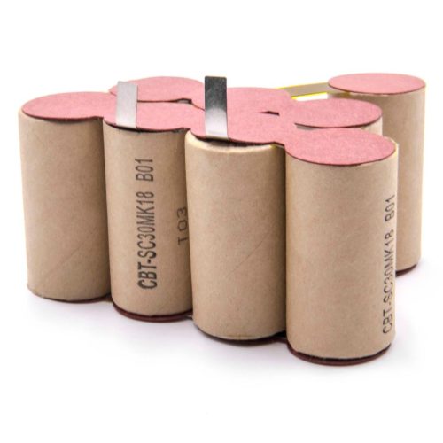 VHBW Akkumulátor Black & Decker DV9605 készülékhez - 3000 mAh, 9.6V, NiMH