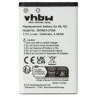 VHBW Mobile Phone Battery for A051 - 1200 mAh 3.7 V Li-Ion - Smartphone Battery 800107098