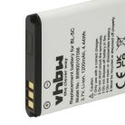 VHBW Mobile Phone Battery for A051 - 1200 mAh 3.7 V Li-Ion - Smartphone Battery 800107098