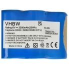 VHBW Akkumulátor 945-0005, 945-0006, 205-0001, 945-0024 - 3300 mAh 6 V NiMH