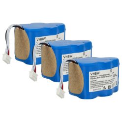   VHBW Akkumulátor 945-0005, 945-0006, 205-0001, 945-0024, LP43SC3300P5 - 3300 mAh 6 V NiMH