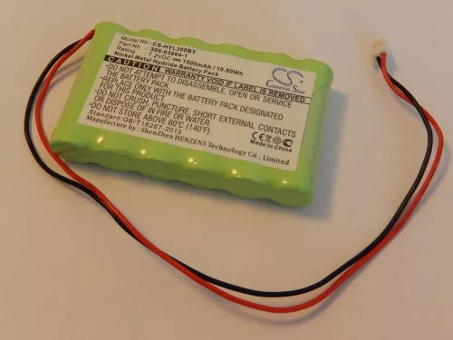 VHBW Bentel BW-B72K Alarm System Battery - 1500 mAh 7.2 V NiMH