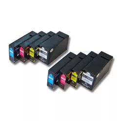   VHBW Tintenpatrone Canon PGI-1500 XL, PGI1500, PGI1500XL, PGI-1500XL MB2050 - B/C/M/Y