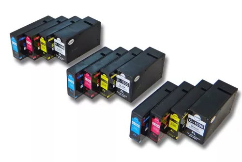 VHBW Tintenpatrone Canon PGI-1500 XL, PGI1500, PGI1500XL, PGI-1500XL MB2150 - F/K/M/S