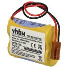 VHBW CNC Controller Battery BR-ACF2P, BR-AGCF2W, BR-AGCF2P - 2200 mAh 6 V Li-MnO2